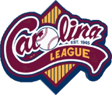 Sports Baseball U.S.A - Carolina League Logo 