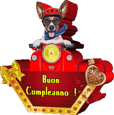 Mensajes Italiano Buon Compleanno Animali 010 