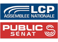 Multimedia Canales - TV Francia L.C.P-Public Sénat Logo 
