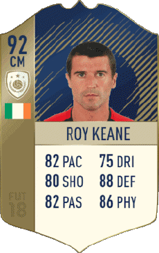 Multi Média Jeux Vidéo F I F A - Joueurs Cartes Irlande Roy Keane 