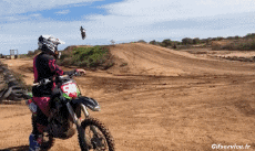 Humor -  Fun Transport Motorcycles Cross Gamelles Fail 