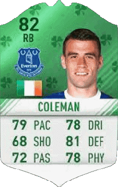 Multimedia Videospiele F I F A - Karten Spieler Irland Séamus Coleman 
