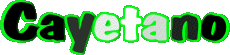 First Names MASCULINE - Spain C Cayetano 