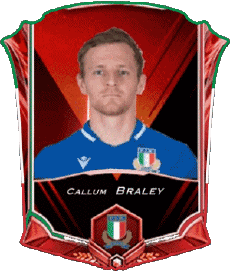 Sports Rugby - Players Italy Callum Braley 