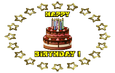 Nachrichten Englisch Happy Birthday Cakes 001 