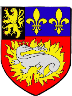 Blasone-Bandiere Francia Dipartimenti - Città 76 LE HAVRE 