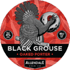 Black Grouse-Boissons Bières Royaume Uni Allendale Brewery 