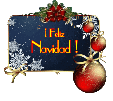 Mensajes Español Feliz Navidad Serie 11 