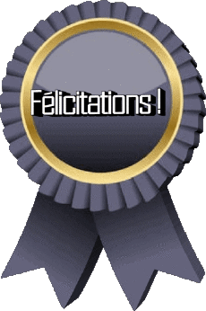 Mensajes Francés Félicitations 06 