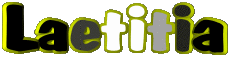 Vorname WEIBLICH - Frankreich L Laetitia 
