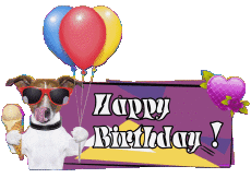 Nachrichten Englisch Happy Birthday Animals 006 