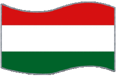 Bandiere Europa Ungheria Rettangolo 