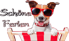 Messages Allemand Schöne Ferien Fond Transparent 03 