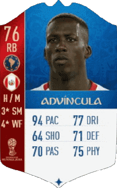 Multi Media Video Games F I F A - Card Players Peru Luis Advíncula 