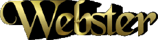 Prénoms MASCULIN - UK - USA W Webster 