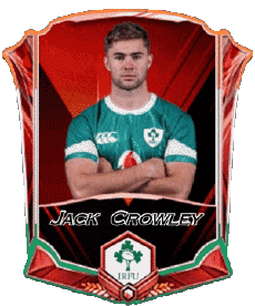 Sport Rugby - Spieler Irland Team 2025 Jack Crowley 