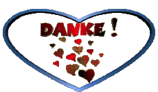 Mensajes Alemán Danke Corazón 