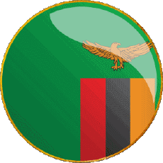 Bandiere Africa Zambia Tondo 