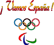 Messages Espagnol Vamos España Juegos Olímpicos 