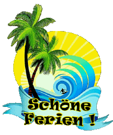 Messages German Schöne Ferien Transparent Background 25 