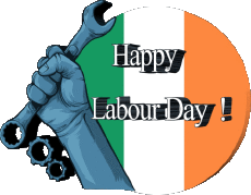 Messages Anglais Happy Labour Day Ireland 