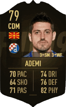 Multi Media Video Games F I F A - Card Players Macedonia Arijan Ademi 