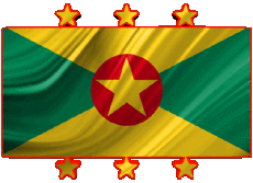 Flags America Grenada islands Various 