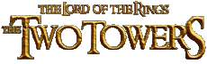Multimedia Películas Internacional El Señor de los Anillos Las Do Torres Logotipo Inglés 