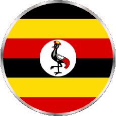 Banderas África Uganda Ronda 