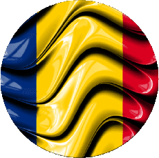 Banderas África Chad Ronda 