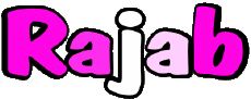 Nombre MASCULINO - Magreb Musulmán R Rajab 