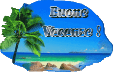 Mensajes Italiano Buone Vacanze Fondo transparente 17 