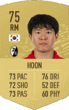 Multimedia Vídeo Juegos F I F A - Jugadores  cartas Corea del Sur Chang Hoon Kwon 