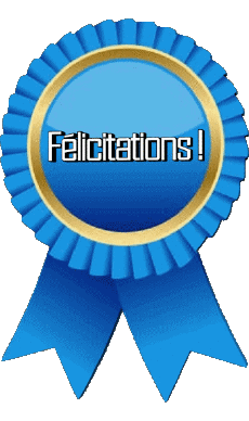 Nachrichten Französisch Félicitations 02 