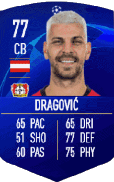 Multi Media Video Games F I F A - Card Players Austria Aleksandar Dragovic 