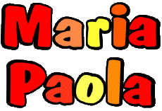 First Names FEMININE - Italy M Composed Maria Paola 