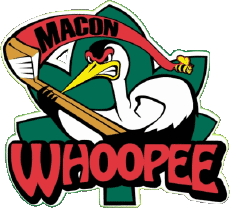 Sports Hockey - Clubs U.S.A - CHL Central Hockey League Macon Whoopee 