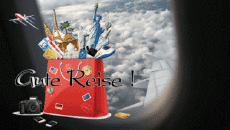 Messages German Gute Reise Animated Background 002 
