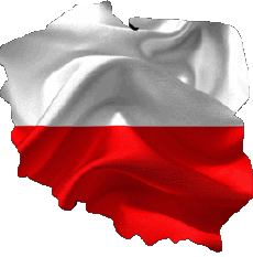 Banderas Europa Polonia Mapa 