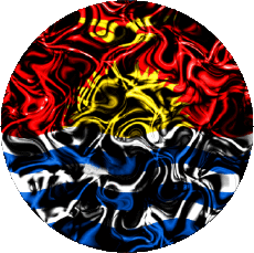 Drapeaux Océanie Kiribati Rond 