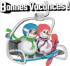 Messages French Bonnes Vacances Hiver Serie 03 