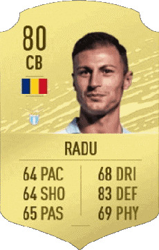 Multimedia Vídeo Juegos F I F A - Jugadores  cartas Rumania Stefan Radu 