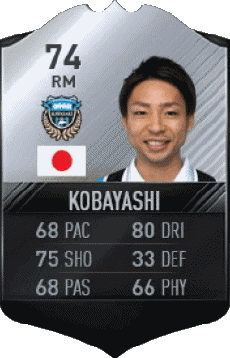 Multi Media Video Games F I F A - Card Players Japan Yu Kobayashi 