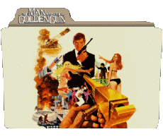 Multimedia Películas Internacional James Bond 007 El Hombre de la pistola de oro Iconos 