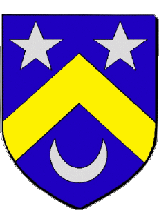 Wappen-Fahnen Frankreich Abteilungen - Städte 50 AMFREVILLE Wappen