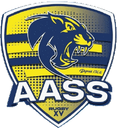 Sport Rugby Club Frankreich Logo Dept 95 AAS Sarcelles - RC 