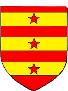 Wappen-Fahnen Frankreich Abteilungen - Städte 23 BONNAT Wappen