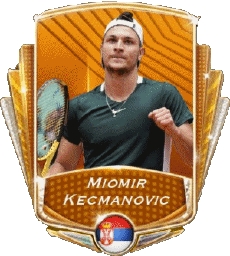 Sports Tennis - Joueurs Serbie Miomir Kecmanovic 