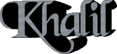 Prénoms MASCULIN - Maghreb Musulman K Khalil 