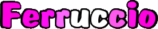 Nombre MASCULINO - Italia F Ferruccio 